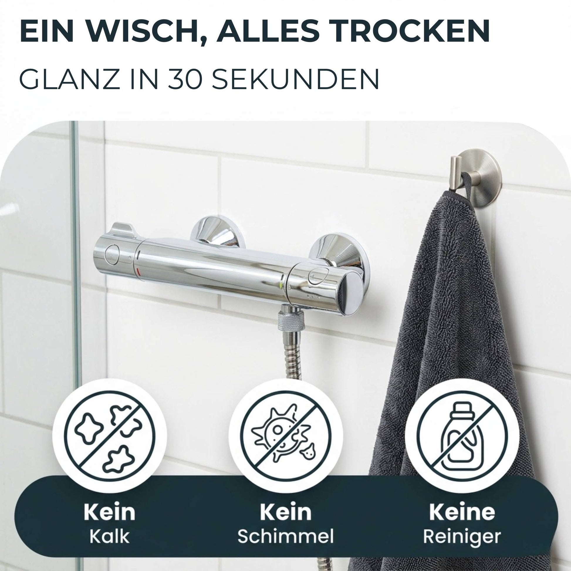 Meluro Hochglanz-Finish Trockentuch XL