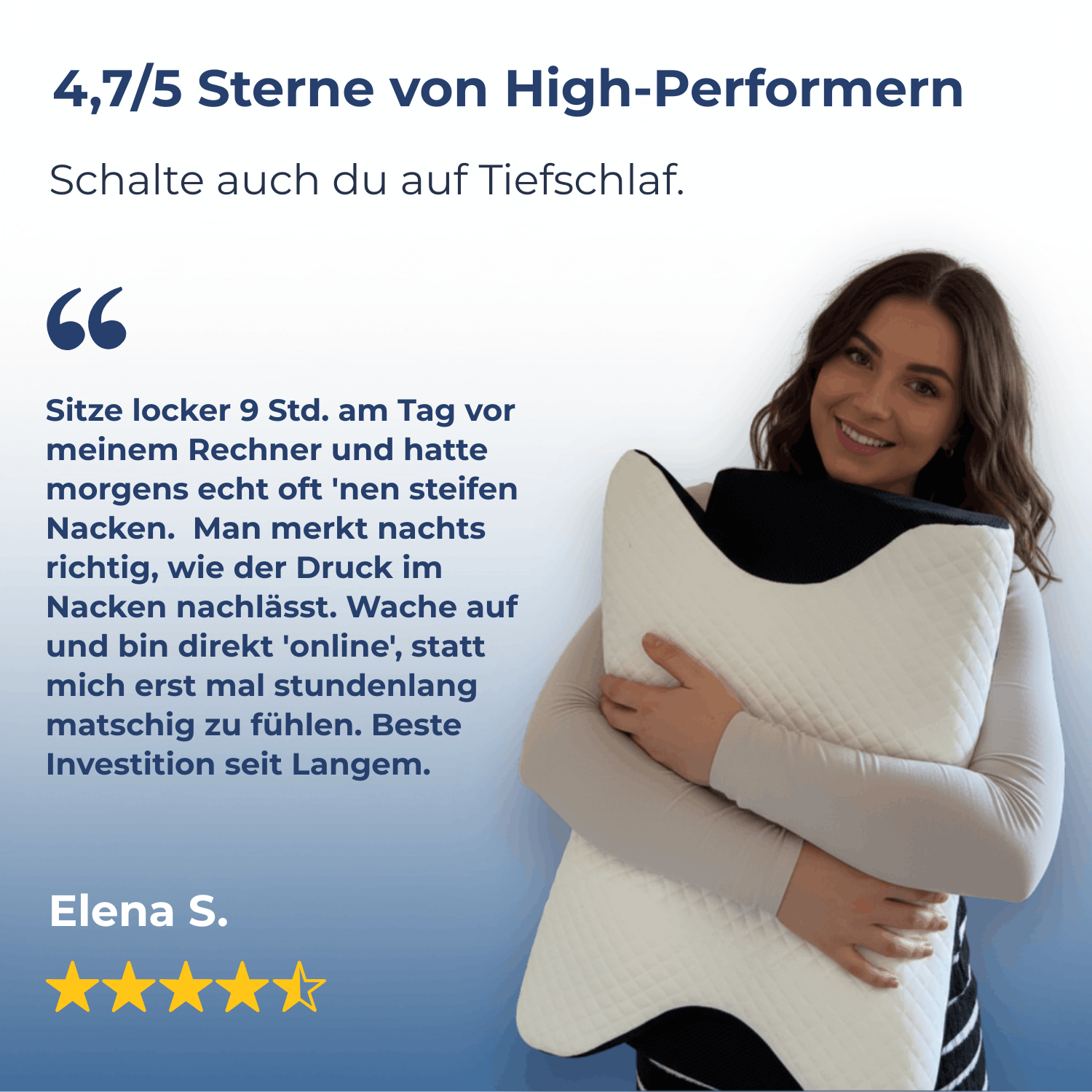 MELURO |                          Night Performance Pillow