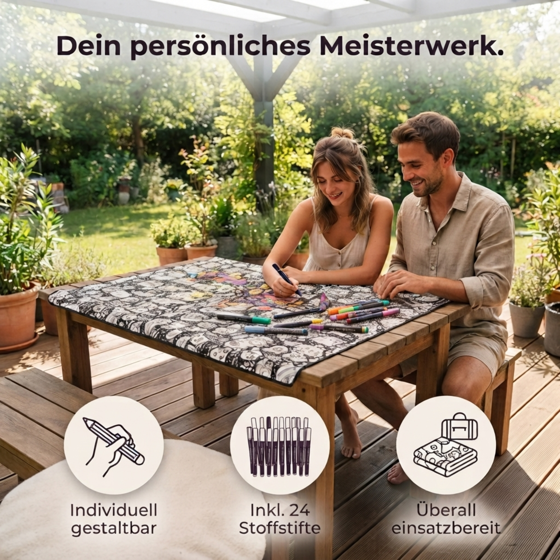 FARBENZAUBER® | DIY Ausmaldecke